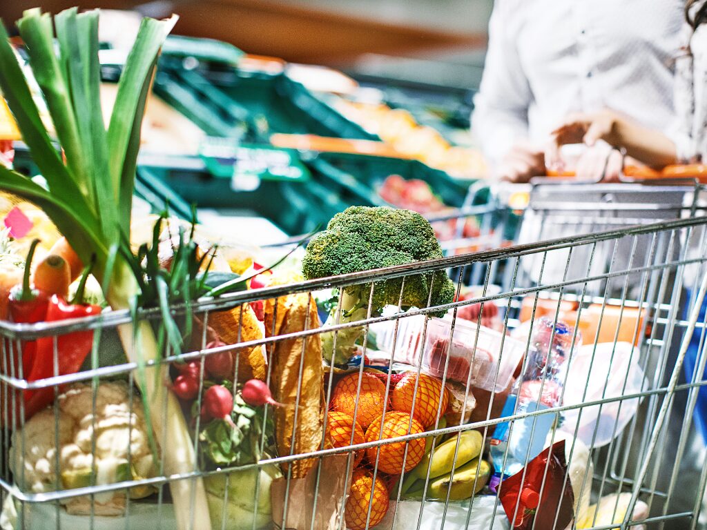 買い物と献立の回数を減らす仕組み