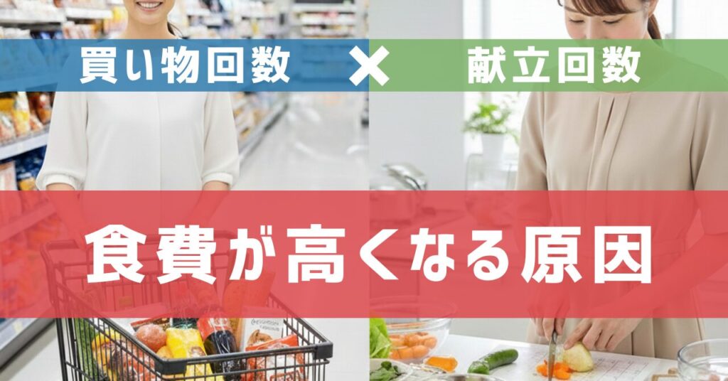食費が高くなる原因